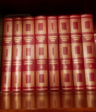 ENCICLOPEDIA UNIVERSAL BÁSICA. 8 TOMOS