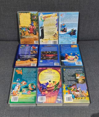 Disney VHS Lote Peliculas