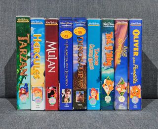 Disney VHS Lote Peliculas
