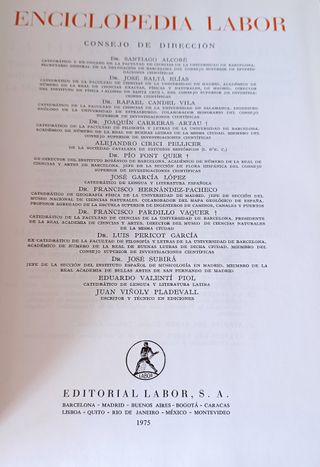 Enciclopedia LABOR completa. 12 tomos
