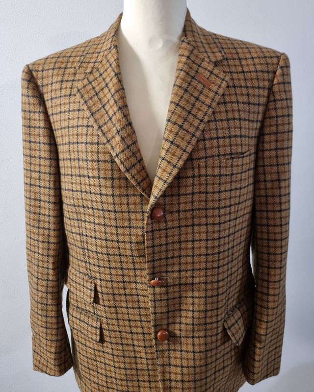 Aquascutum jacket tweed stile inglese