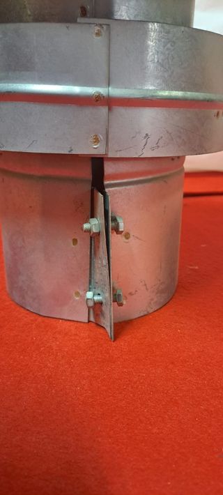Capuchon metalico salida chimeneas
