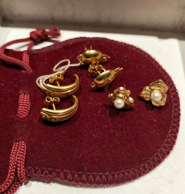 Lote pendientes vintage