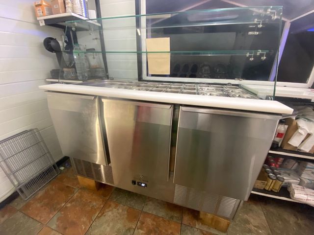 Mesa fría ensalas CRQ 93A COOL HEAD