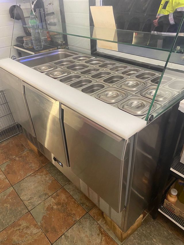 Mesa fría ensalas CRQ 93A COOL HEAD