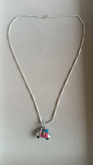 Cadena Plata con Colgante