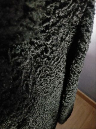 Abrigo de astracan auténtico