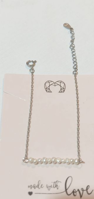 Pulsera Delgada de perlas