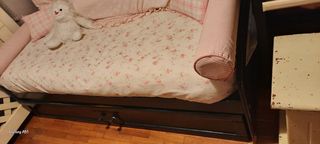 Cama nido de madera con todos los compl