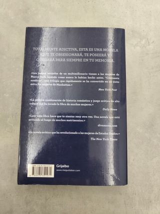 Libro E. L. James: Cincuenta sombras de Grey