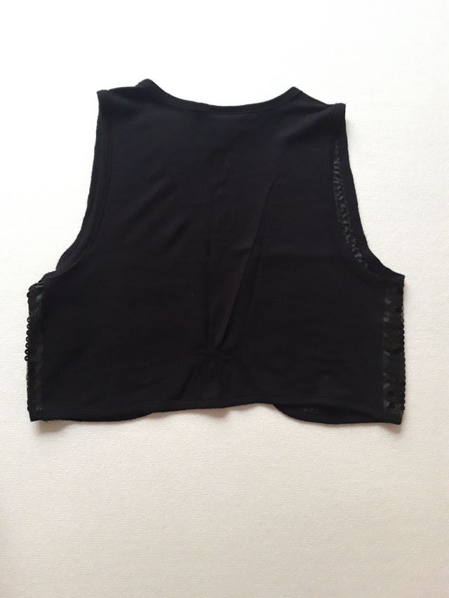 Gilet con paillettes
