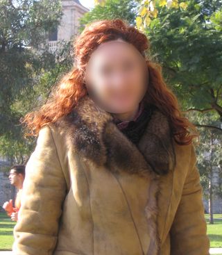 Chaqueta de piel talla S