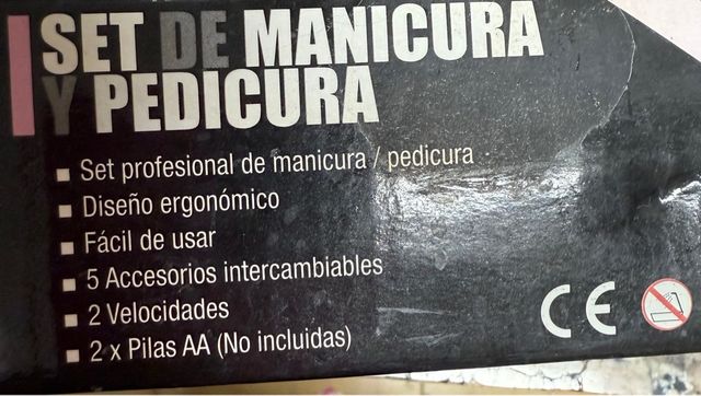Set completo per manicure e pedicure Yahari