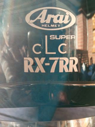 Casco arai rx7rr