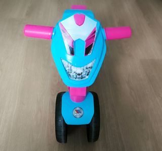 Moto correpasillos Molto Cross Rosa