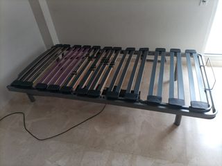 Cama articulada eléctrica con colchón