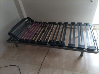 Cama articulada eléctrica con colchón