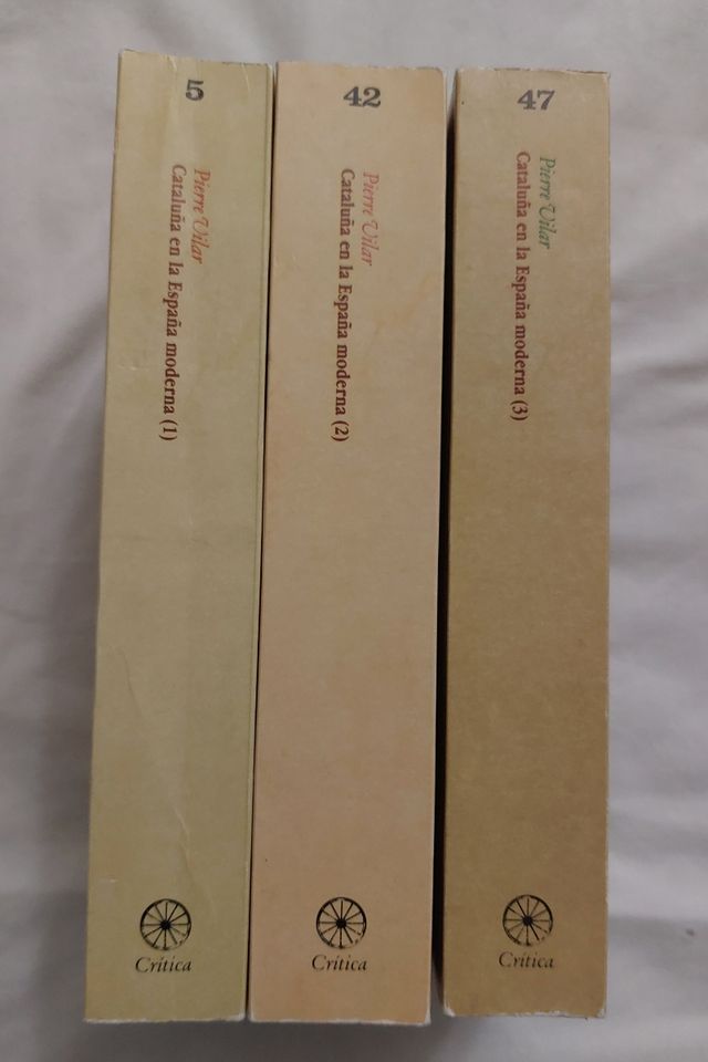 Cataluña en la edad moderna. Pierre Vilar