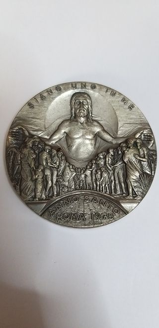 Medalla Pablo VI Año Santo 1975