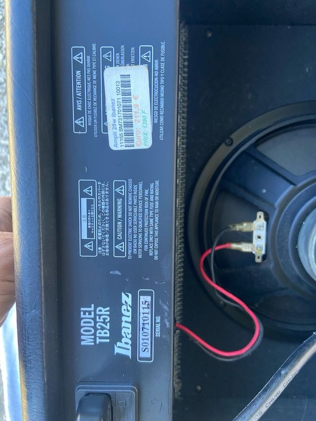 Amplificador guitarra