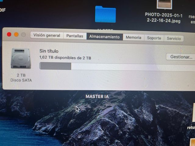 Macbook pro 15 pulgadas 2Tb memoria