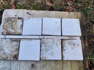 Mattonella bianca puntinata