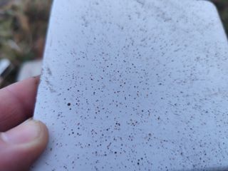 Mattonella bianca puntinata