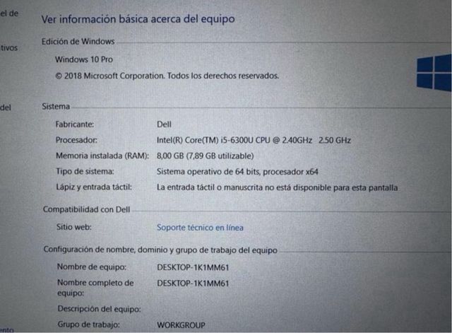 Portatil Dell Latitude 7280