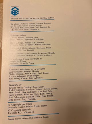 Enciclopedia cucina Curcio