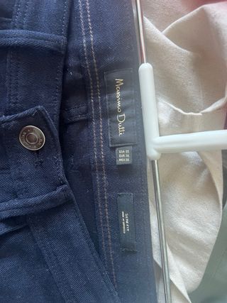 Pantalon slim fit caballero massimo dutti 