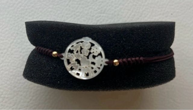 Pulsera Tous nacar 0ro hilo Mamaá