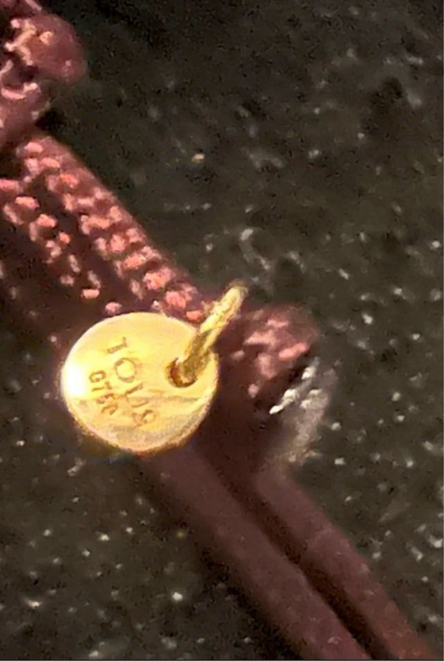Pulsera Tous nacar 0ro hilo Mamaá