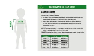 Chubasquero Acerbis Niños