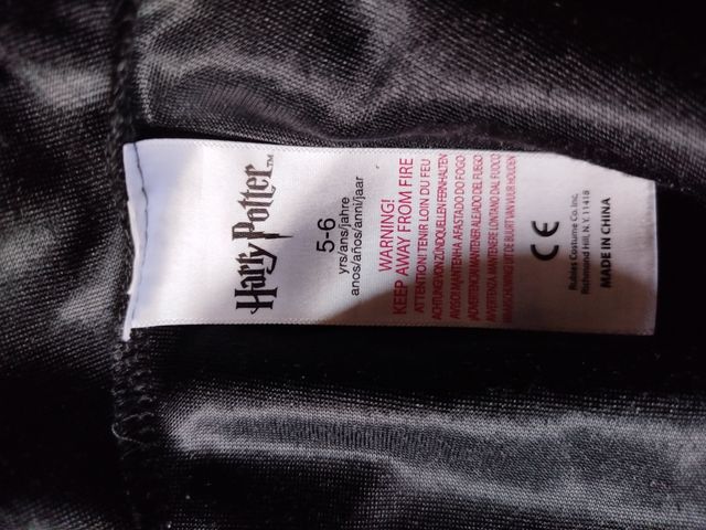 Disfraz Harry Potter talla 5-6