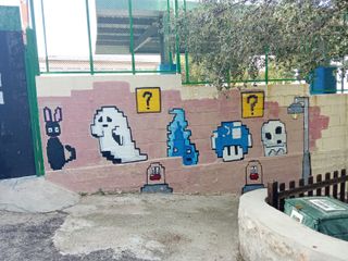 PINTOR deco GRAFITERO mural Fachada diseño grafico