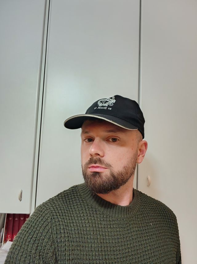 Cappellino nero Saint John's Bier