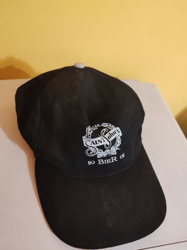Cappellino nero Saint John's Bier