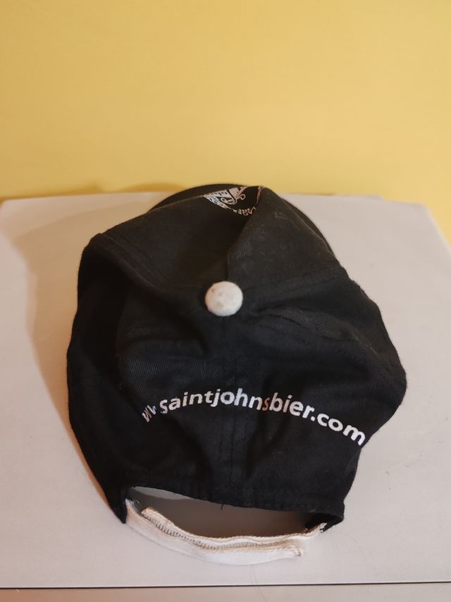 Cappellino nero Saint John's Bier