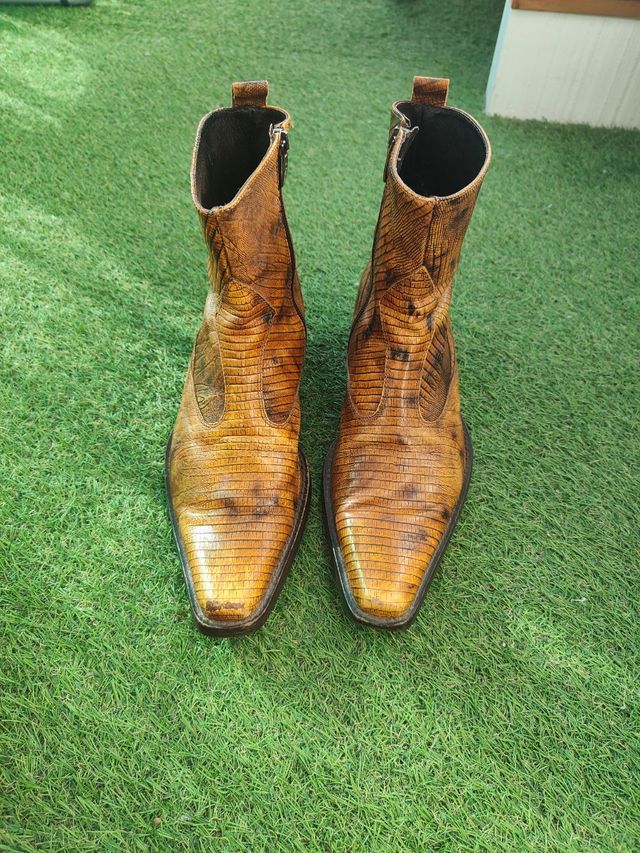 BOTINES CABALLERO DE PIEL