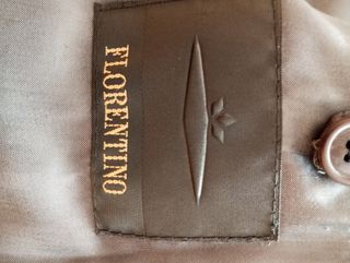 Abrigo de lana gris de "Florentino"