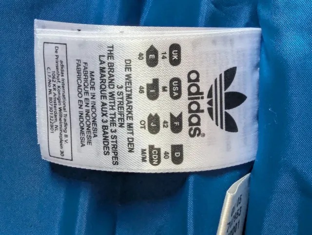 Chaquetón Adidas Original colección Carlo Gruber