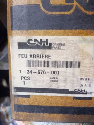 Piloto trasero tractor