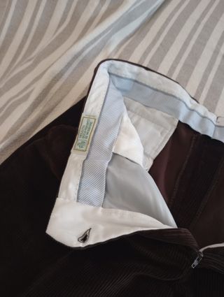 Pantaloni fustagno uomo