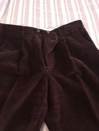 Pantaloni fustagno uomo