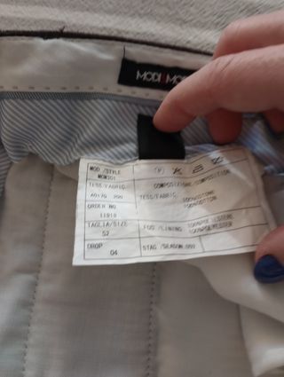 Pantaloni fustagno uomo