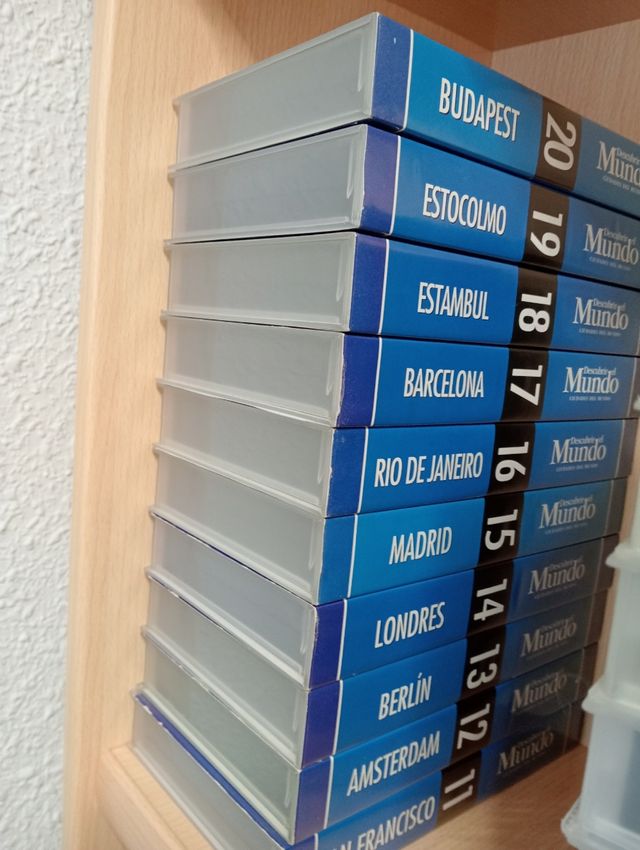 Colección fascículos y cintas vhs