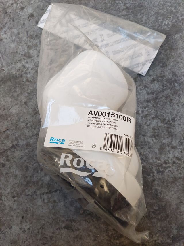 Lote kit manguito excéntrico roca