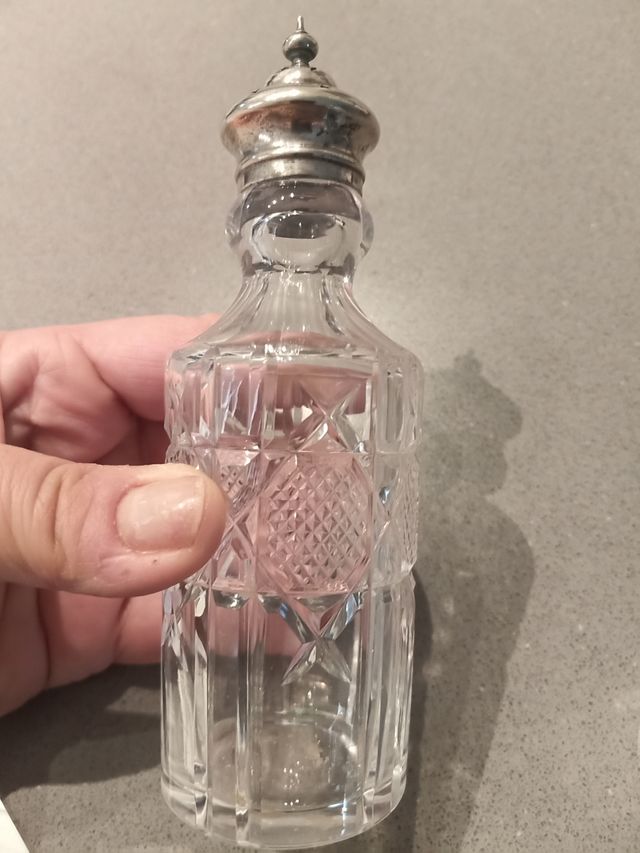 Coppia bottigliette vintage