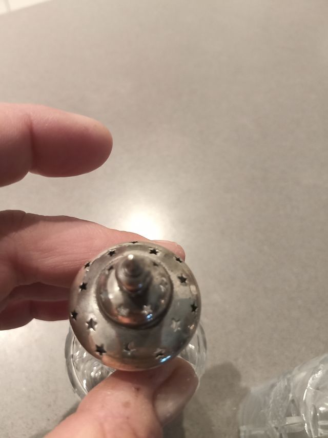 Coppia bottigliette vintage