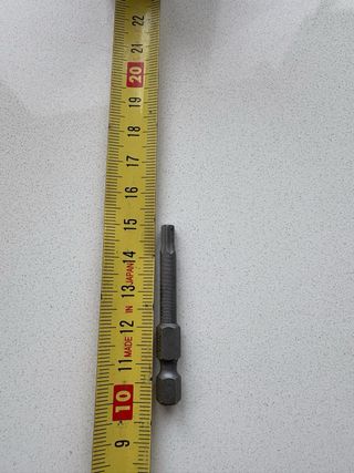 Punta larga para destornillador allen 4 bosch